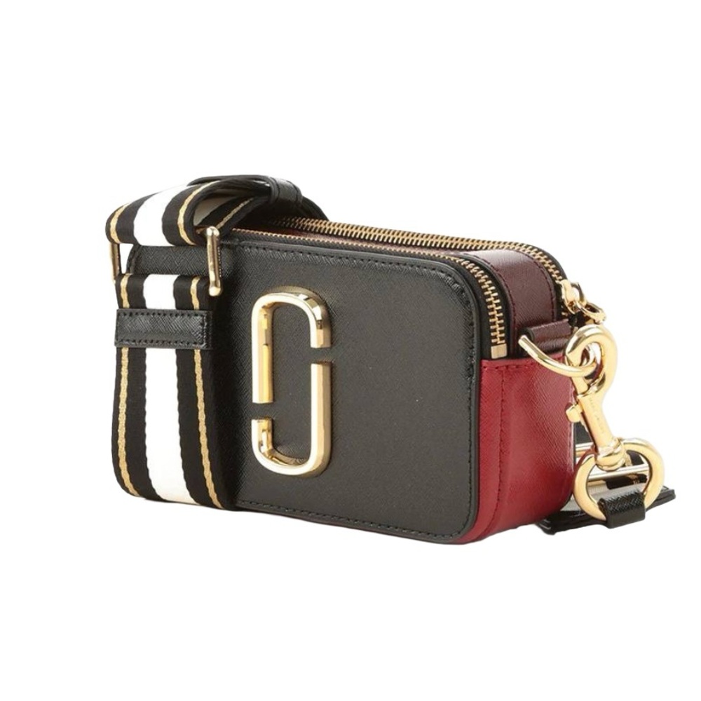 Marc Jacobs Black & Red Snapshot Bag